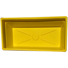 Грядка ХІМБУДПЛАСТМАС 210л Жовта (10648)