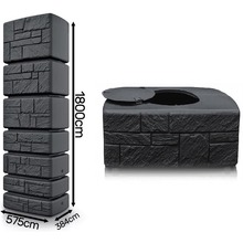 Ємність для збирання дощової води PROSPERPLAST Tower Stone 350 л (IDTST350-S433)