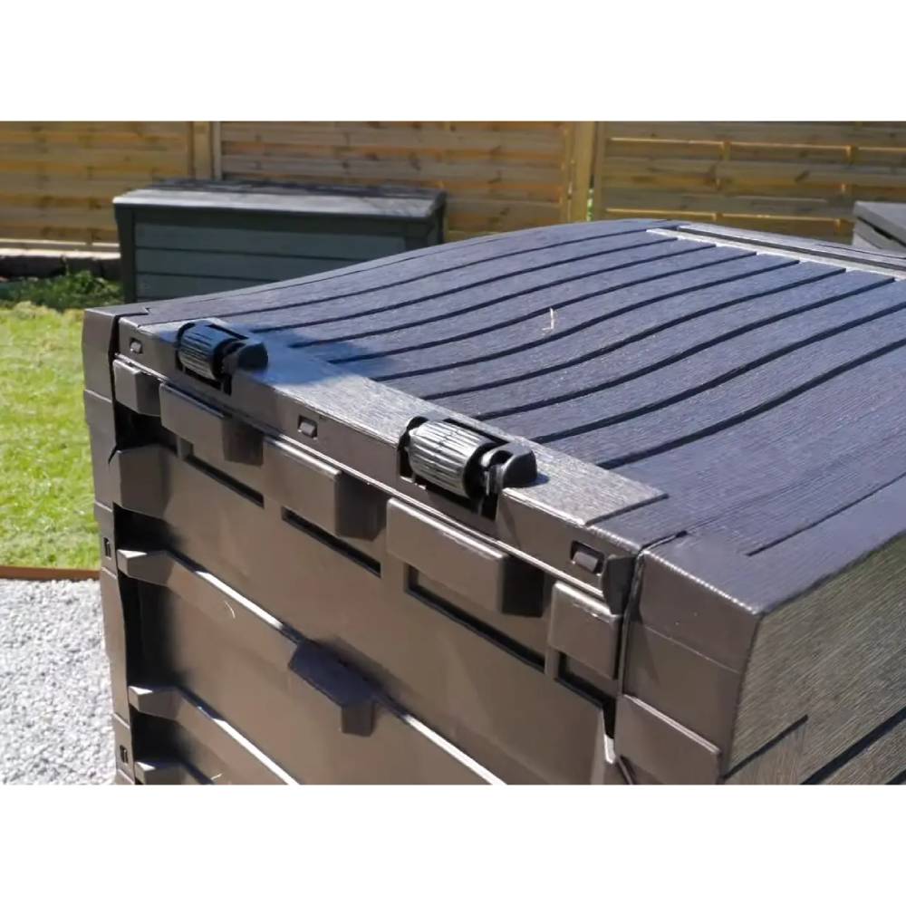 Замовити Скринька для зберігання KETER COMFY 270 л Graphite (17202623)