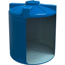 Ємність для води РОТО ЄВРОПЛАСТ 5000 л Blue (1607)