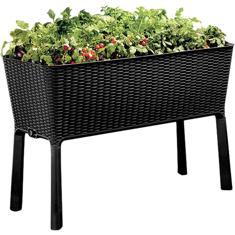 Грядка KETER Easy grow Grey Довжина 114