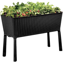 Грядка KETER Easy grow Grey