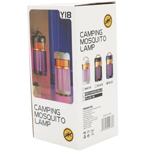 Уничтожитель насекомых VOLTRONIC 365нм Blue (Y-18) Длина 8.1