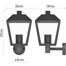 Садовый светильник EMOS ZGB010P 15Вт (ZGB010P)