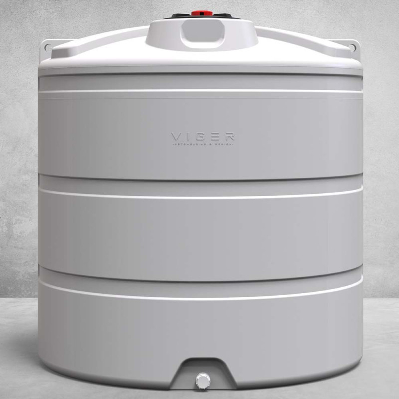 Емкость ВІГЕР ВО 5000 White (20627) Дополнительно Диаметр: 195 см; Диаметр горловины: 40 см; Штуцер под слив: 2 дюйма (пластиковый в комплекте)