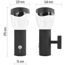 Садовый светильник EMOS E27 IP44 15W (ZGA040P)