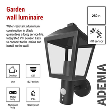 Садовый светильник EMOS ZGB040P E27 IP44 15W (ZGB040P)