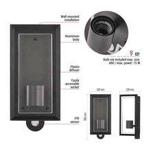 Садовый светильник EMOS E27 IP44 25W (ZGH040P )