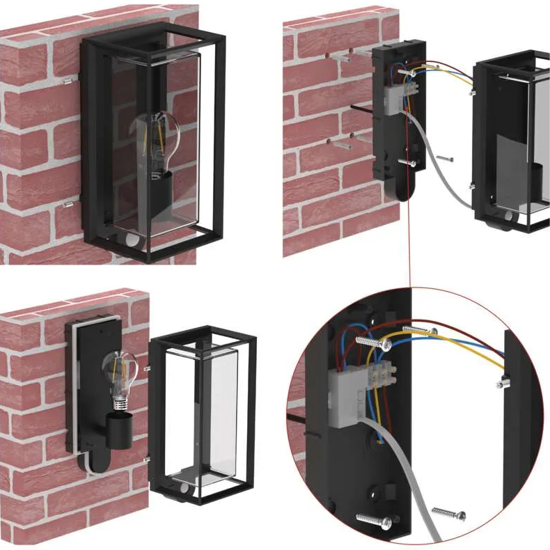 Фото 19 Садовый светильник EMOS E27 IP44 25W (ZGH040P )