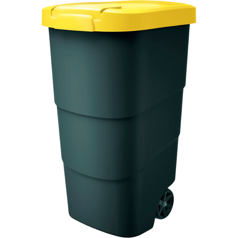 Мусорный контейнер KEDEN BY PROSPERPLAST Prosperplast Wheeler 110 л Black (NBWB110-120C)