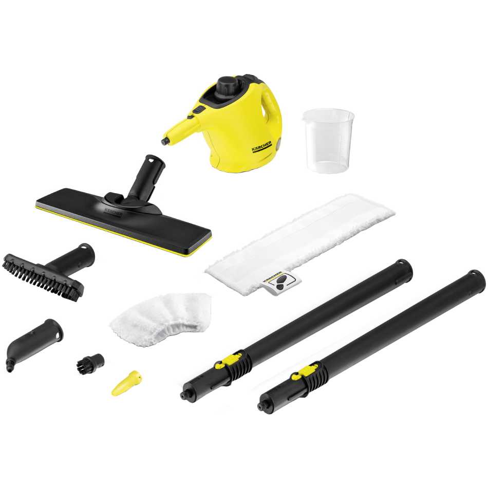 Пароочиститель KARCHER SC 1 EasyFix (yellow) Безопасность защита от детей