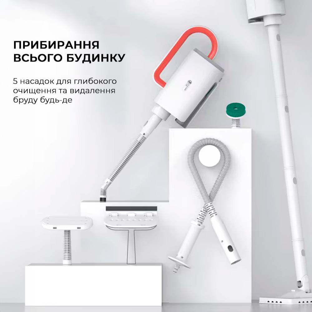 Пароочиститель DEERMA DEM-ZQ610 White (global) Давления пара 3