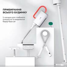 Пароочиститель DEERMA DEM-ZQ610 White (global)