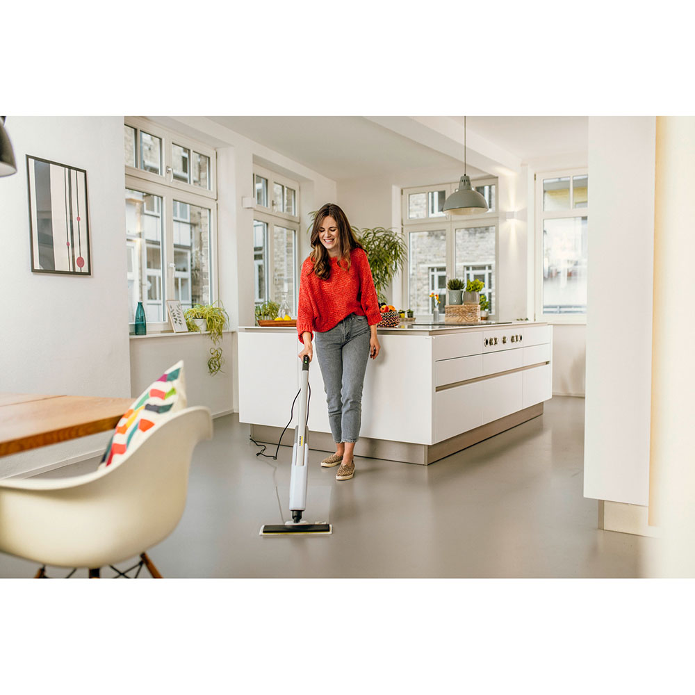 Изображение Паровая швабра KARCHER SC 2 Upright EasyFix AE Бело-черная (1.513-509.0)