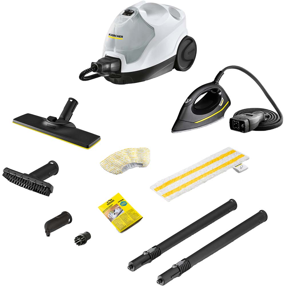 Пароочиститель KARCHER SC 4 EasyFix Iron Бело-черный (1.512-631.0)