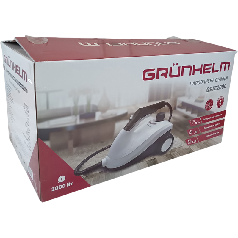Внешний вид Пароочиститель GRUNHELM GSTC2000