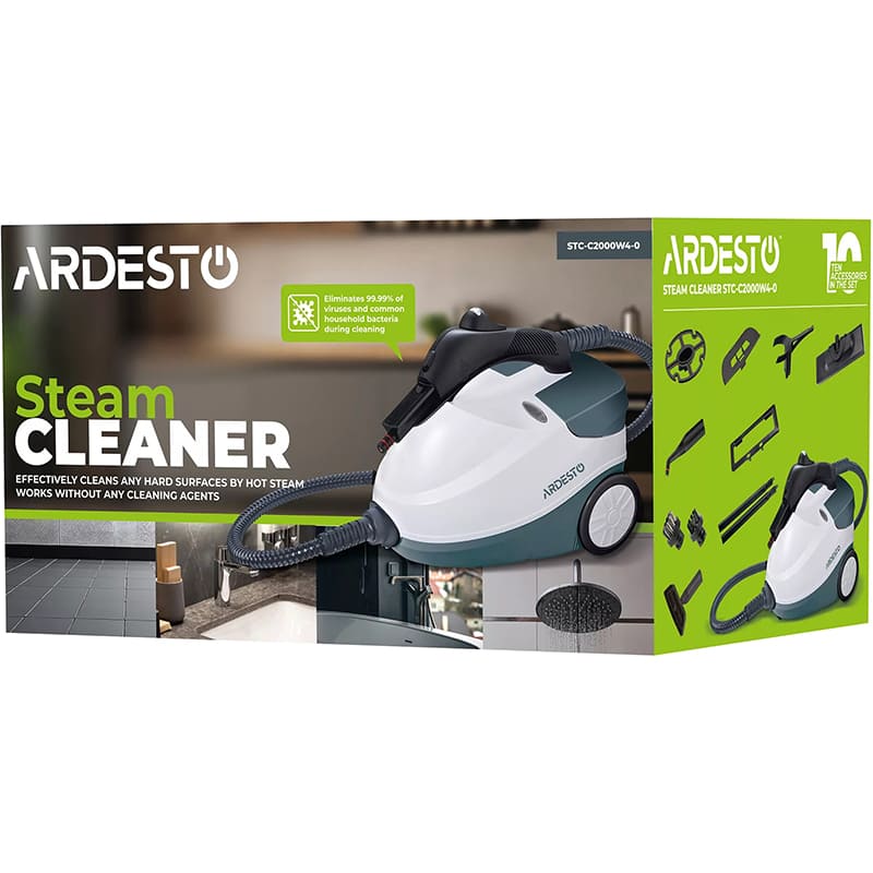Фото 24 Пароочиститель ARDESTO STC-C2000W4-0 White/Blue