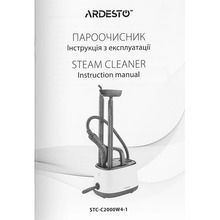 Пароочисник ARDESTO STC-C2000W4-1 White/Blue