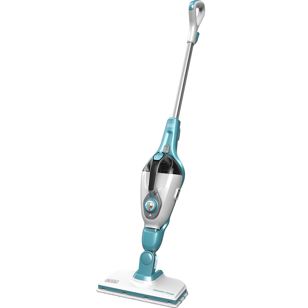 Паровая щетка и пароочиститель 15в1 BLACK&DECKER Steam-mop with SteaMitt (FSMH13151SM) Мощность 1300