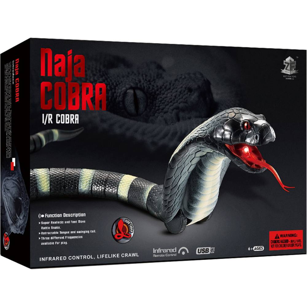Іграшка Best Fun Toys Змія Кобра на р/в (2100063372088) Розміри, см 44 х 6,5 х 7