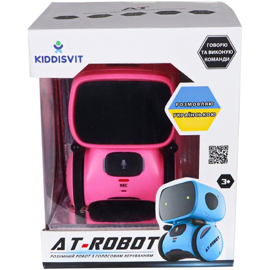 В интернет магазине Интерактивный робот AT-ROBOT Pink (AT001-04-UKR)