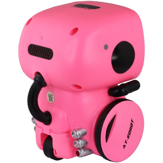 Интерактивный робот AT-ROBOT Pink (AT001-04-UKR) Размеры, см 9 х 9 х 13