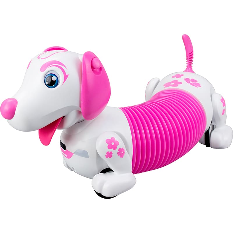 Інтерактивний робот SILVERLIT Робот Собака DASH D (88742) Додатково Живлення: Робот-собака 4 х АА, пульт керування 2 х ААА (Батарейки в комплект не входять)