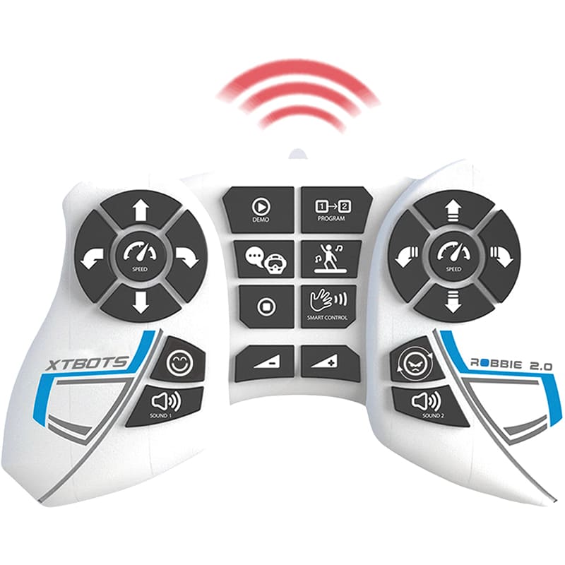 Интерактивный робот BLUEROCKET Робби 2.0 Stem (XT3803272) Программирование До 50 действий