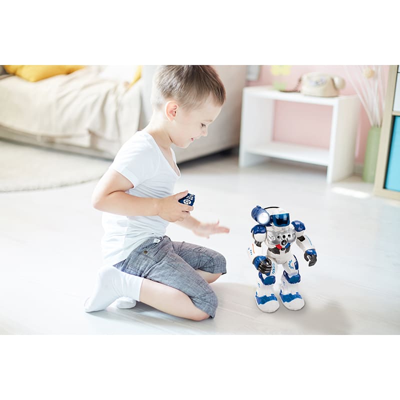 Зовнішній вигляд Інтерактивний робот BLUEROCKET Патрульний Rocket Stem (XT380972)