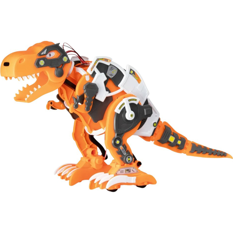 Конструктор BLUEROCKET Xtrem Bots Діно Рекс Stem (XT3803086) (XT3803086) Комплектація робот, пульт керування, USB-кабель, інструкція