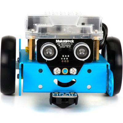 Робот-конструктор MAKEBLOCK mBot v1.1 BT Blue (09.00.53) Размеры, см 17 x 13 x 9