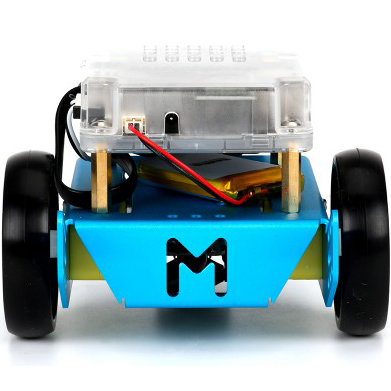 Робот-конструктор MAKEBLOCK mBot v1.1 BT Blue (09.00.53) Питание аккумулятор