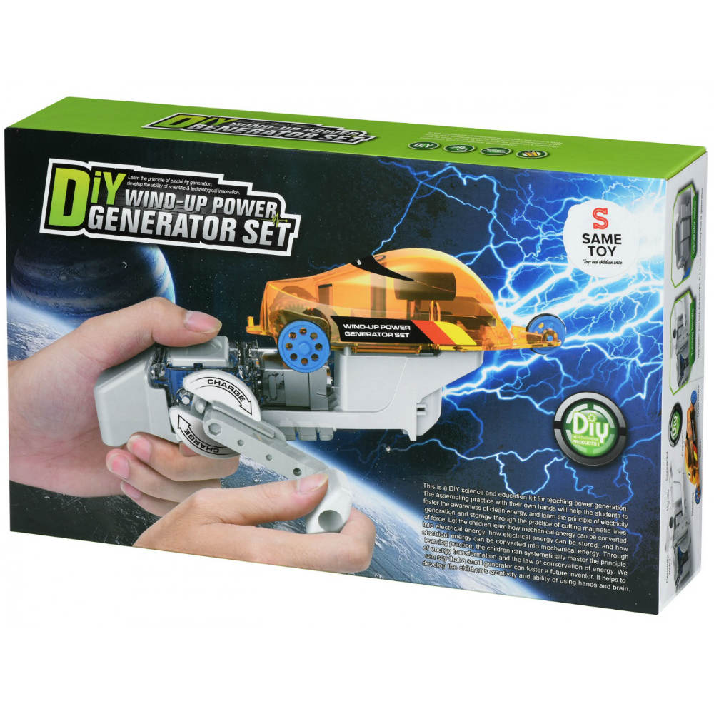 

Робот-конструктор SAME TOY Авто на динамо-машине (DIY006UT), Робот-конструктор Авто на динамо-машине