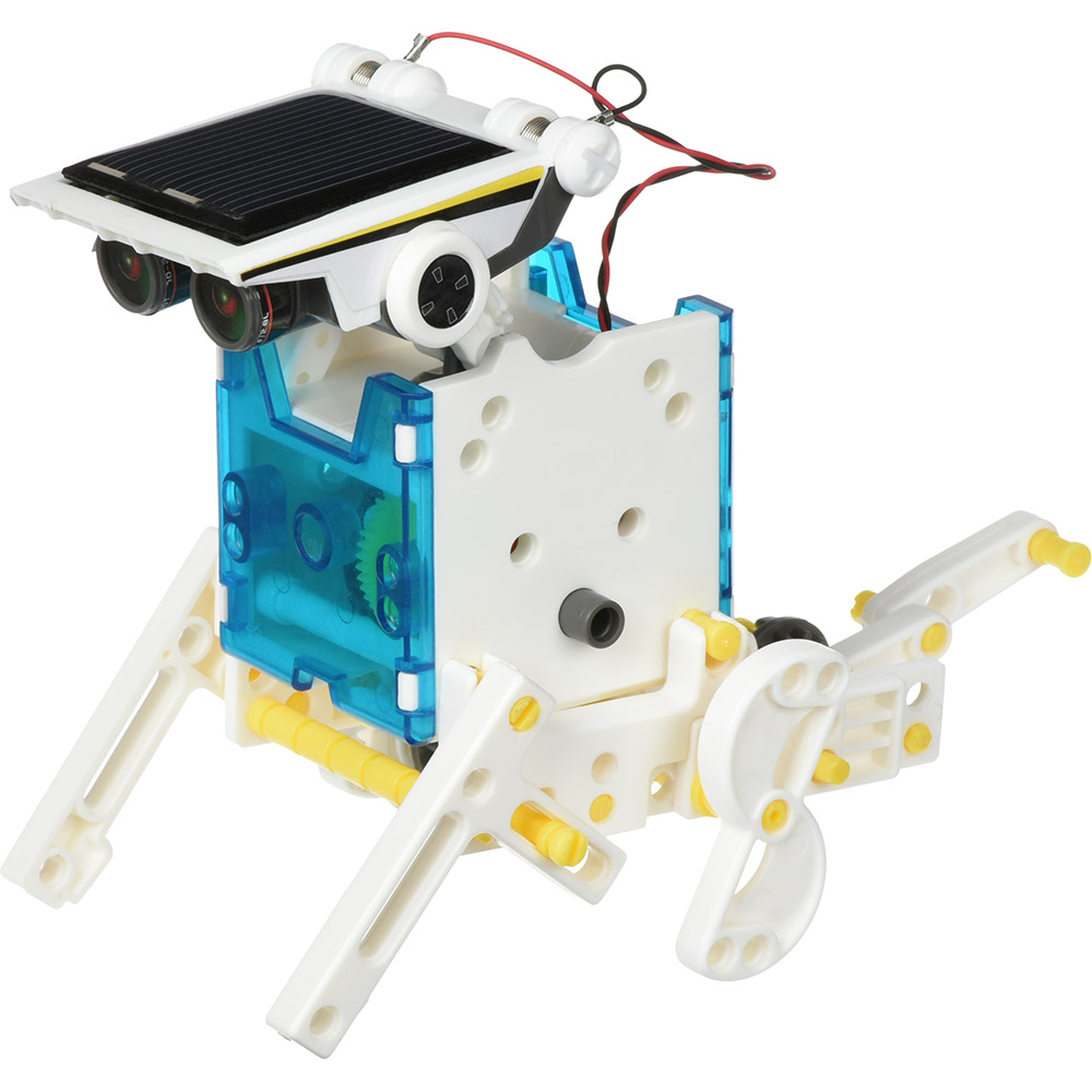Робот-конструктор SAME TOY Мультибот 14 в 1 (214UT) Вид зарядки от заряда солнечной батареи