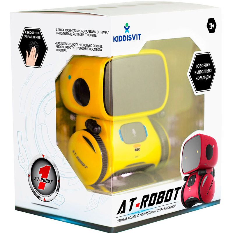Интерактивный робот AT-ROBOT Yellow (AT001-03) Тип дроид