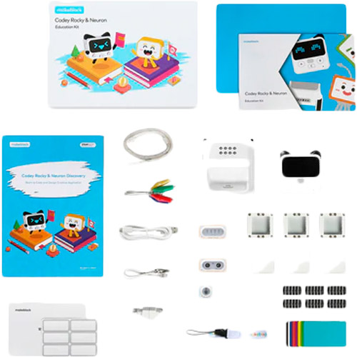 Набір Makeblock STEAM Codey Rocky & Neuron Education Kit (P1030052) Бездротові технології Bluetooth, Wi-Fi