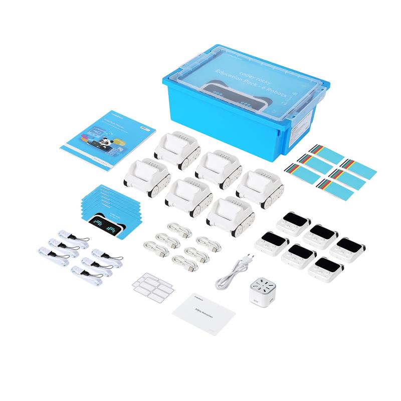 

Набор Makeblock STEAM Codey Rocky Education Pack - 6 Robots (P1030046), STEAM набір Codey Rocky Education Pack - 6 Robots