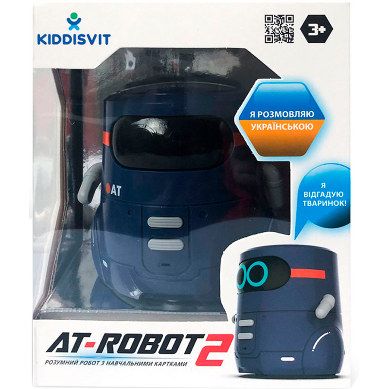 Інтерактивний робот AT-ROBOT AT002-02-UKR Blue Тип дроїд