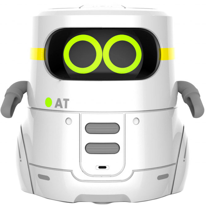 

Интерактивный робот AT-ROBOT AT002-01-UKR White, Інтерактивна іграшка Розумний робот з