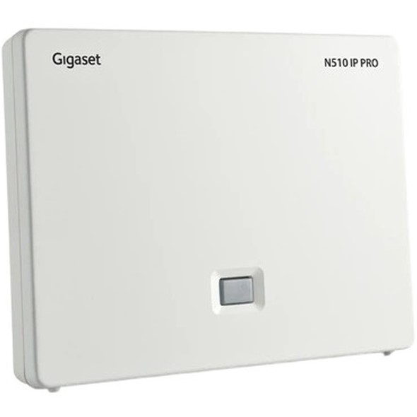 Базовая станция IP-DECT GIGASET N510 IP PRO White (S30852H2217R101) Дополнительно ECO/ECO+; сетевые и онлайн-книги (XML, LDAP); e-mail уведомления (POP3/POP3S); конференция 3-стор., удержание/ожидание/передача; CTI (SIP); веб-интерфейс; SRTP/TLS/SIPS; индикатор и клавиша пейджинга