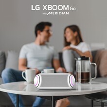 Портативна акустика LG XBOOM Go PL5 White (PL5W.DCISLLK)