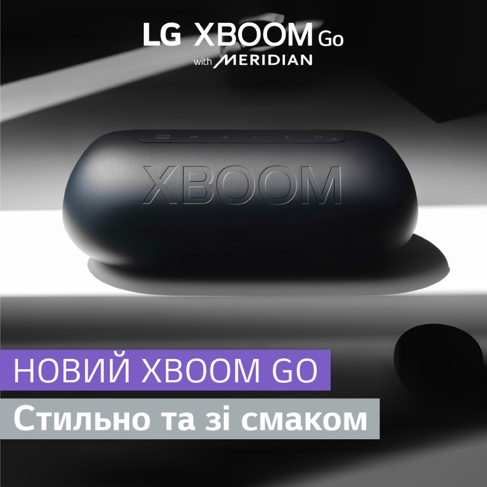 Фото 14 Портативна акустика LG XBOOM Go PL5 White (PL5W.DCISLLK)