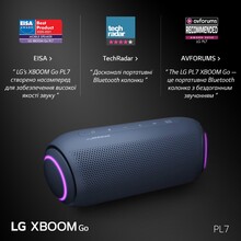 Портативна акустика LG XBOOM Go PL7 Dark Blue (PL7.DCISLLK)