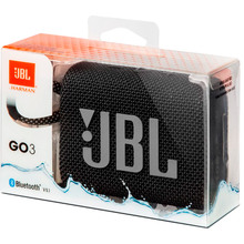 Портативная акустика JBL GO 3 Black (JBLGO3BLK)