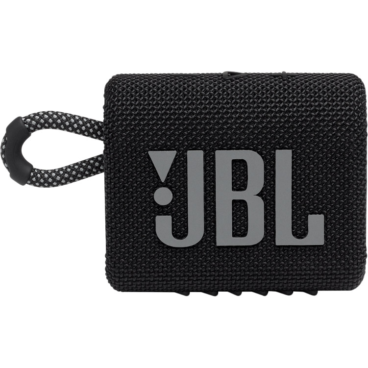 Портативная акустика JBL GO 3 Black (JBLGO3BLK) Мощность 4.2