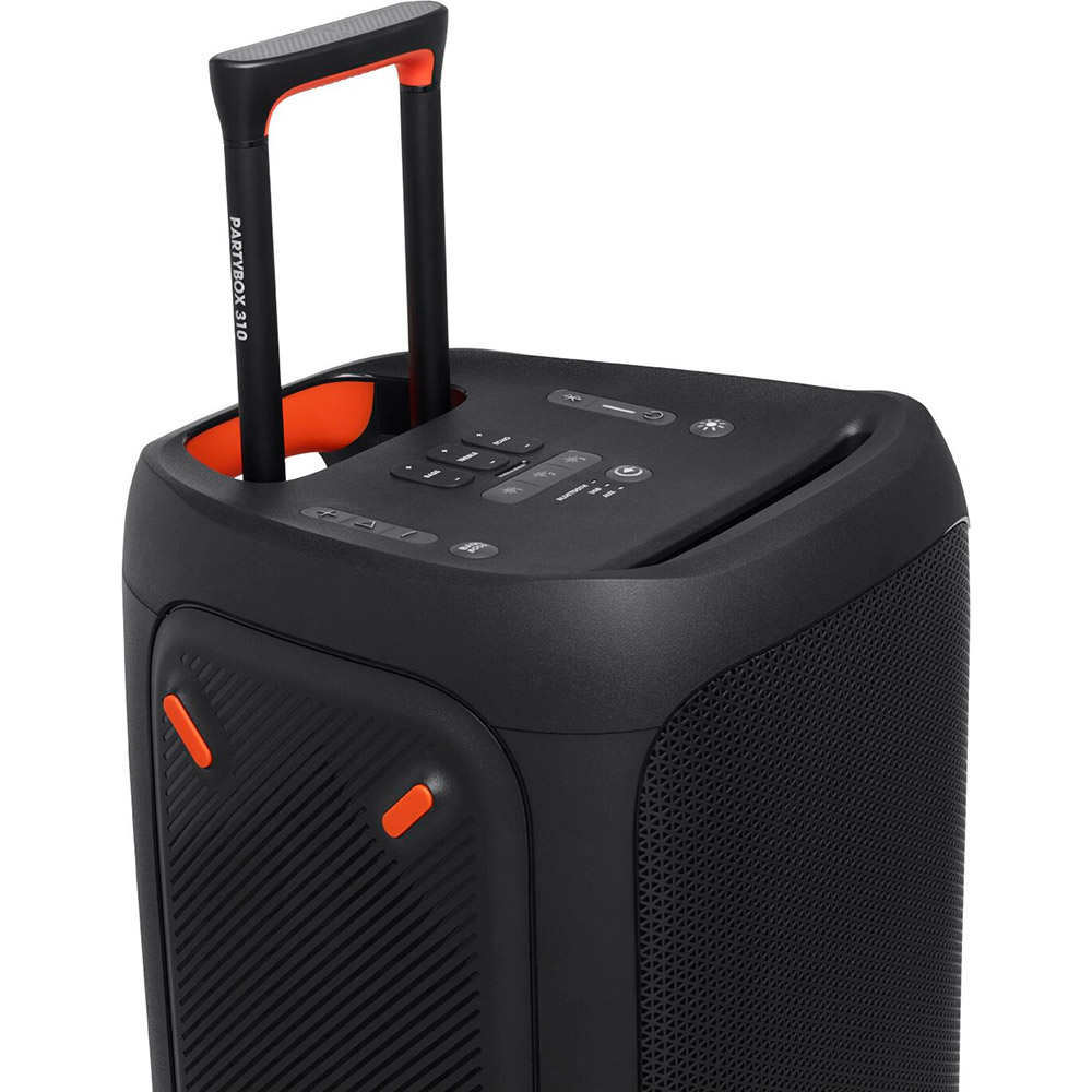 Зовнішній вигляд Портативна акустика JBL PartyBox 310 Black (JBLPARTYBOX310EU)