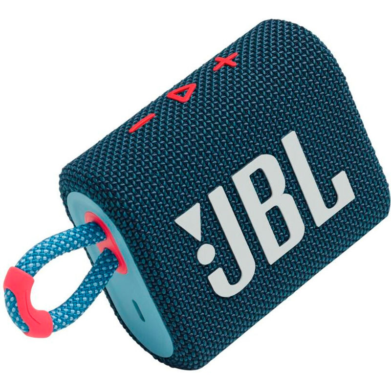 Портативная акустика JBL GO 3 Blue Pink (JBLGO3BLUP) Мощность 4.2