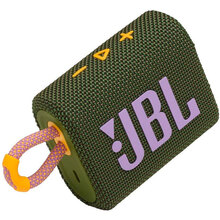 Портативна акустика JBL GO 3 Green (JBLGO3GRN)