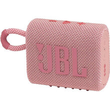 Портативна акустика JBL Go 3 Pink (JBLGO3PINK)