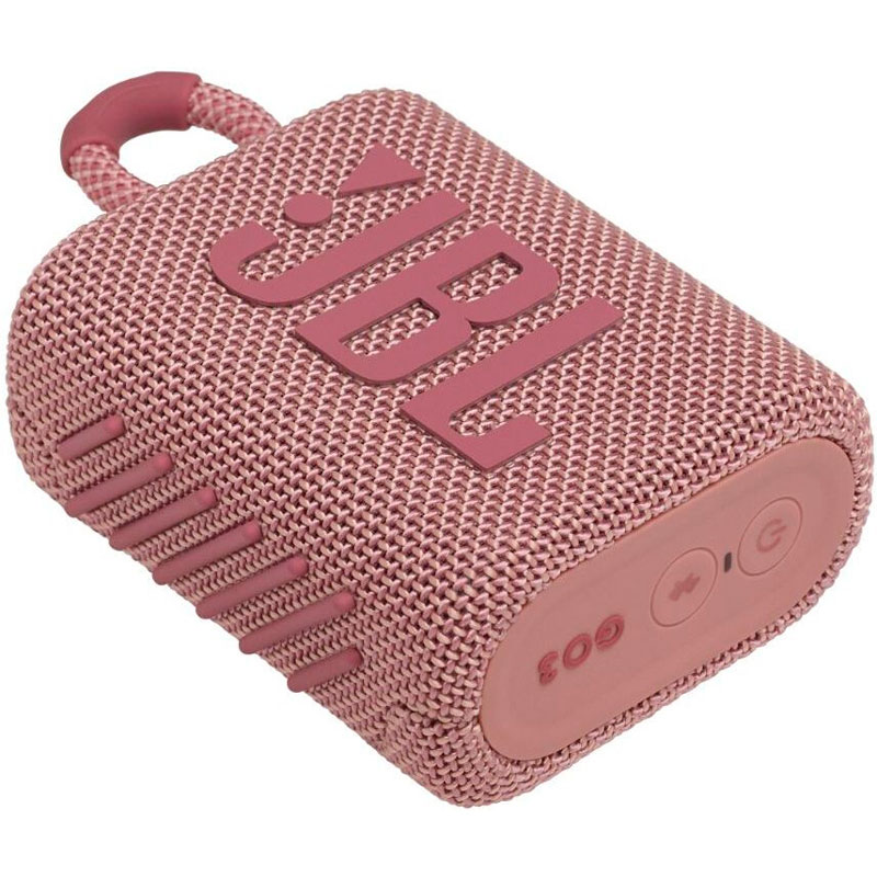 Портативна акустика JBL Go 3 Pink (JBLGO3PINK) Потужність 4.2